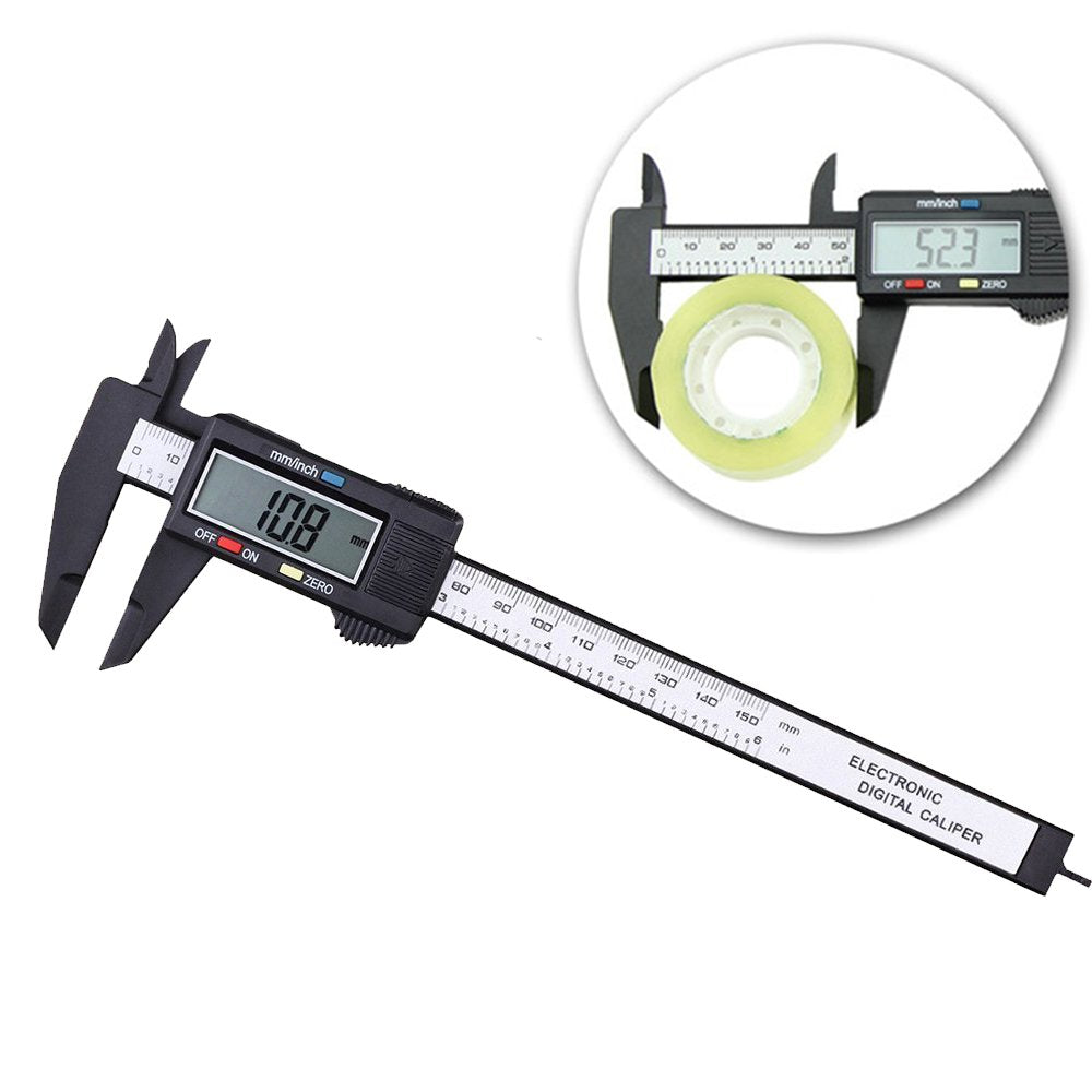 Yakamoz 6inch/ 150mm LCD Digital Caliper Electronic Vernier Micrometer Measuring Tool