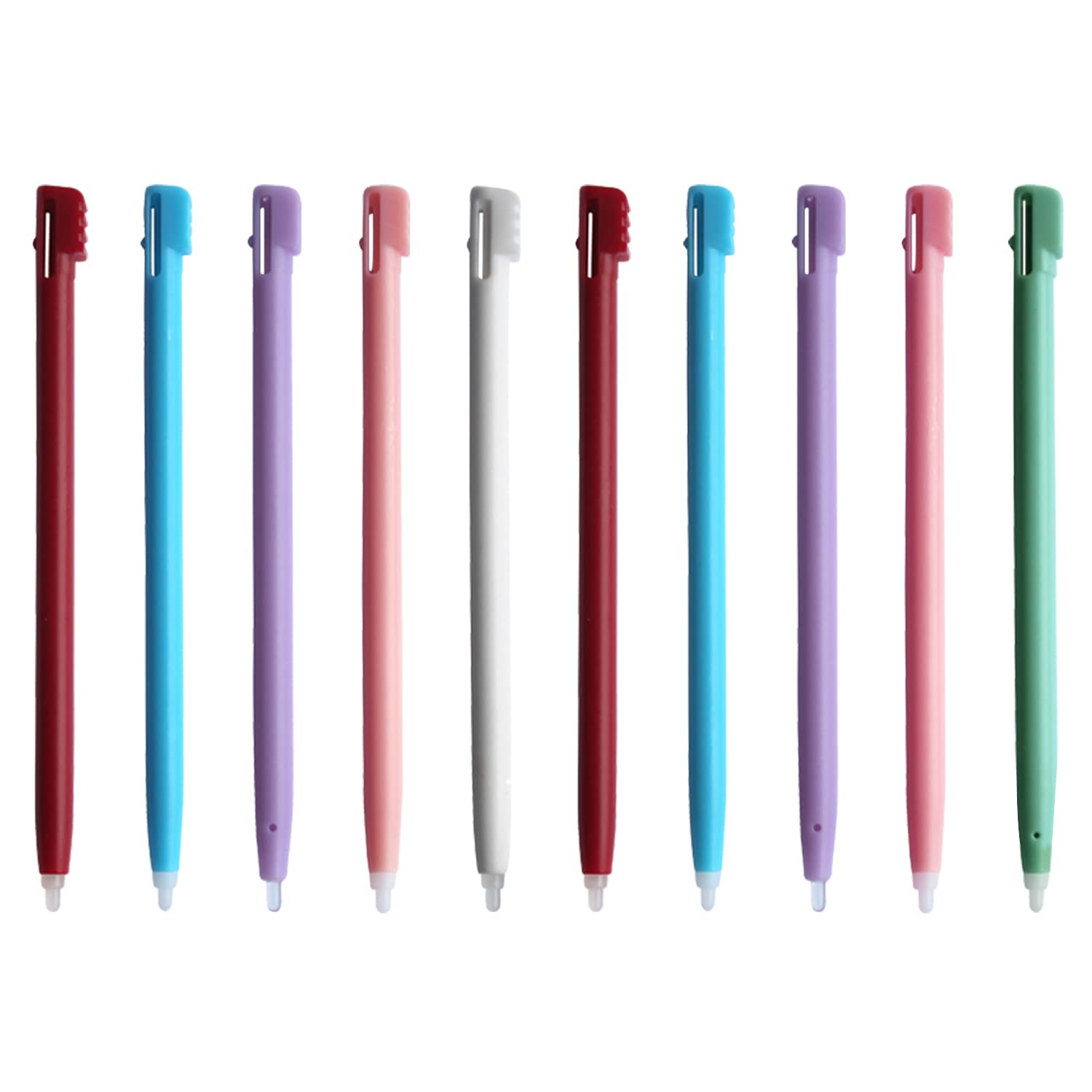 OSTENT Color Touch Stylus Pen Compatible for Nintendo NDSL NDS Lite Pack of 10