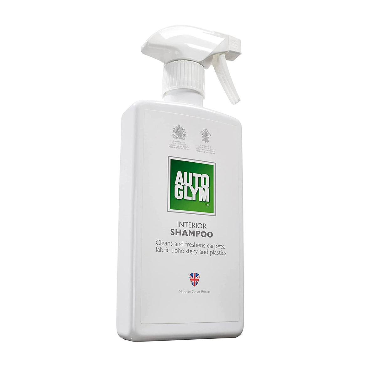 Autoglym Interior Shampoo, 500ml - Car Interior Shampoo That Cleans and Freshens Carpets, Fabrics, Upholstery and Plastics