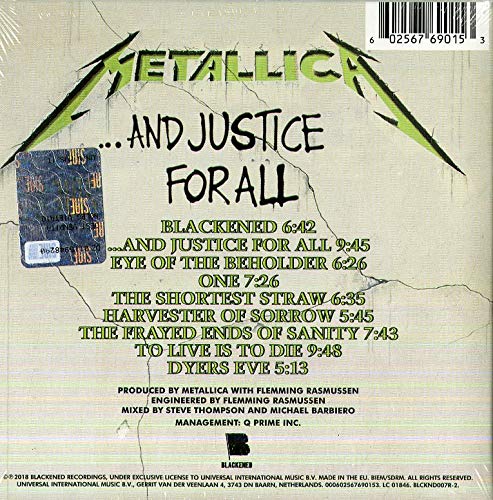 …And Justice for All (Remastered)