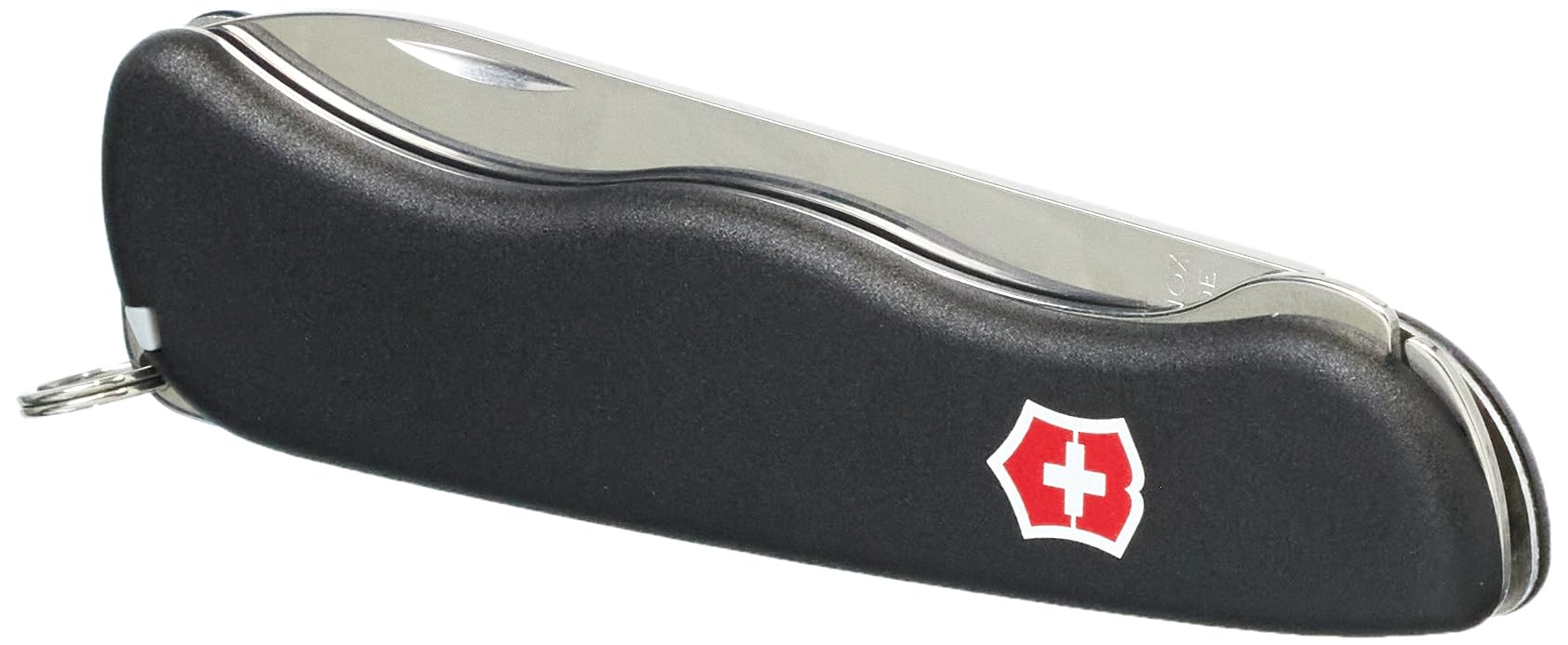 Victorinox Sentinel Swiss Army Pocket Knife, Large, Multi Tool, 4 Functions, Large Locking Blade, Swiss Army Knife, Black