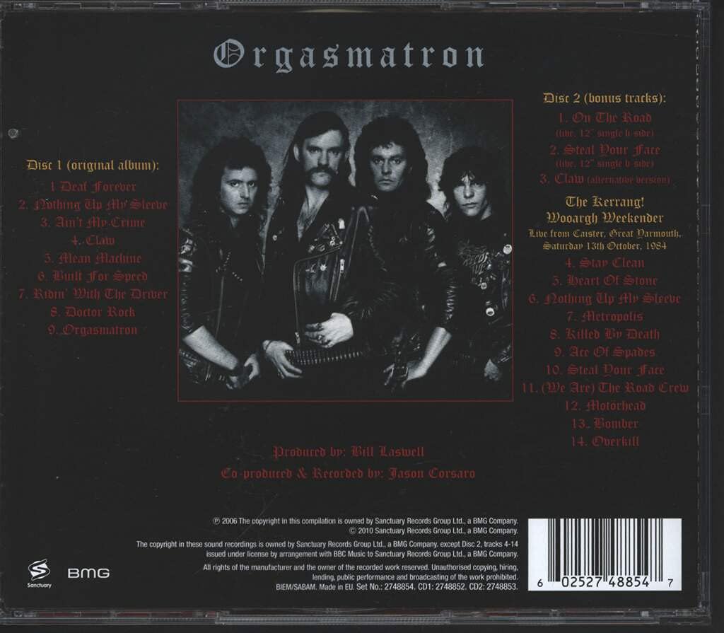 Orgasmatron (Deluxe Edition)