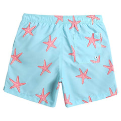 MaaMgic Mens Quick Dry Swim Trunks with Mesh Lining Flamingo Boardshorts