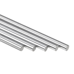 Linear Rod 2pcs 8mm x 100mm Linear Motion Rod Shaft Guide,8mm Diameter Hardened Rod Chrome Plated Straight Bearing