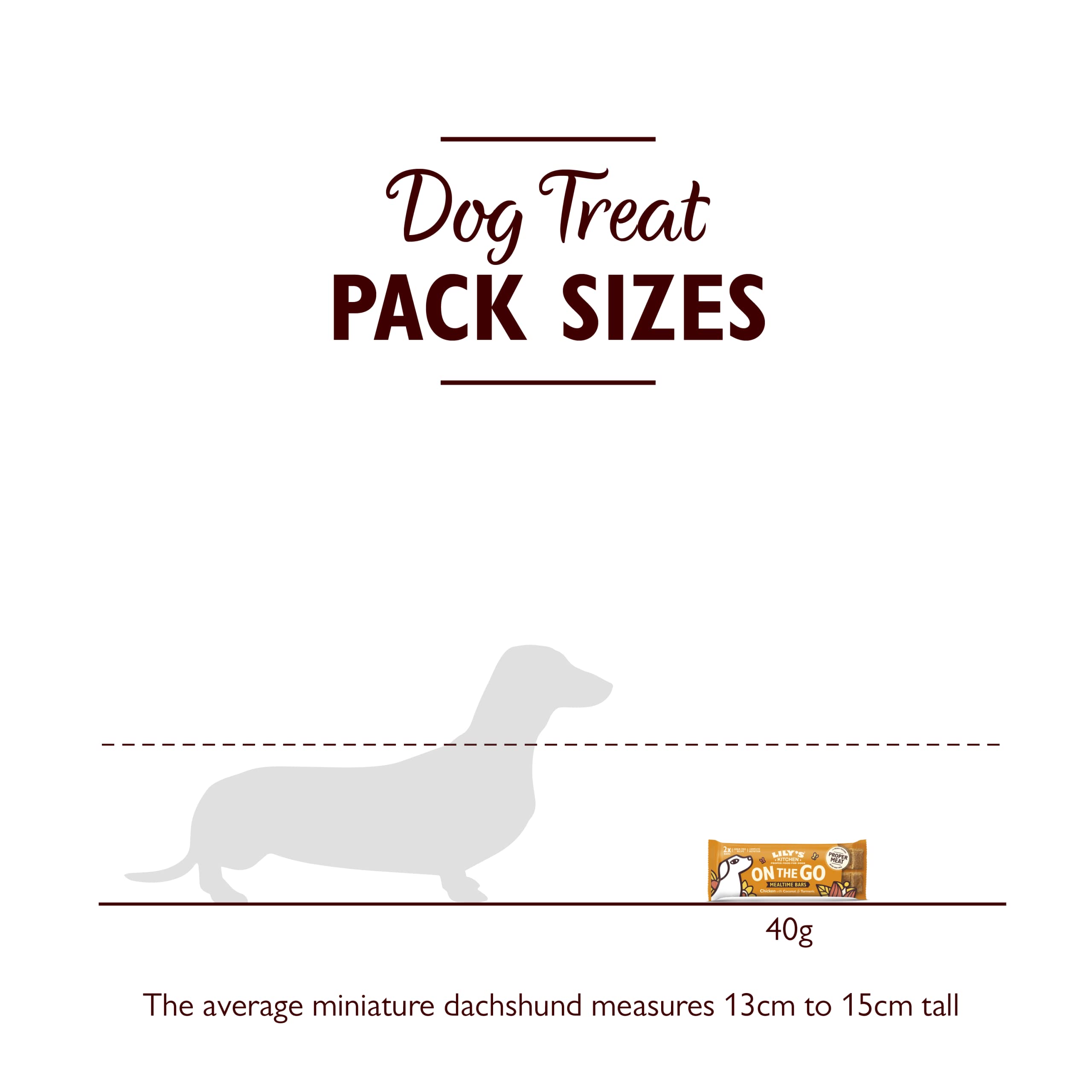 Lily's Kitchen Natural Adult Dog Treats - Chicken On the Go Bars (1 Pack x 40g)