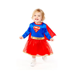 (PKT) (9906720) Child Girls Supergirl Costume (2-3yr)