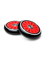 TBF Stunt Scooter Wheels - ABEC 9 Bearings Red (Pair)