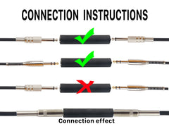 Devinal 1/4 Inch TRS/TS Female to Female Coupler, 6.35mm Jack Stereo Adapter Joiner, Gender Changer Connectors - 4 Pack