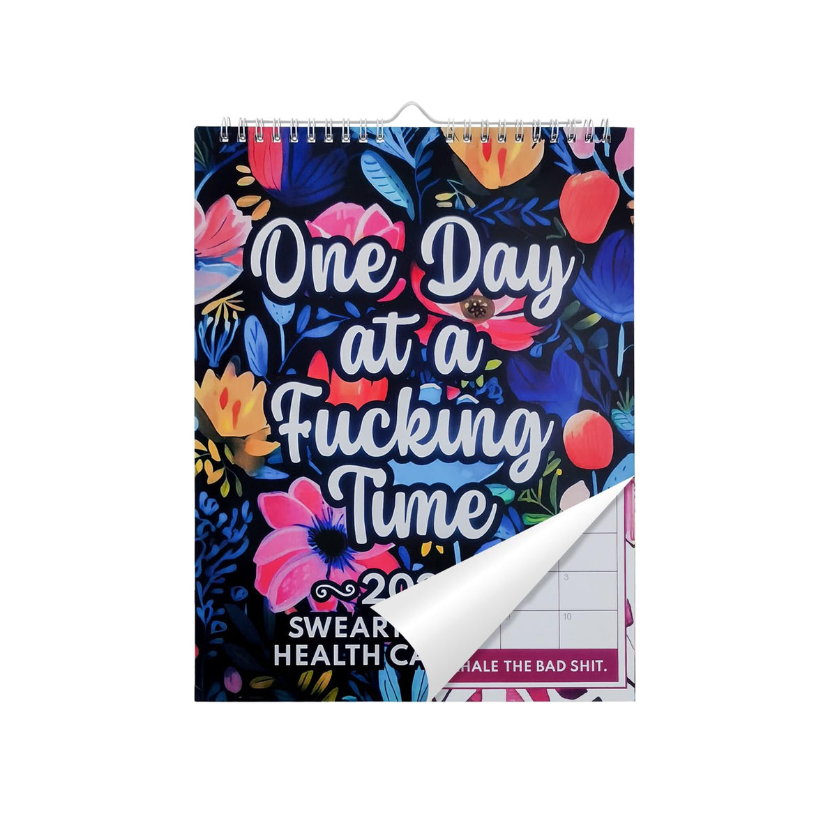 MultiValue Mental Health Calendar 2024, Creative Wall Calendar UK with Sweary Affirmations, Funny Mental Health Calendar Planner 2024 Calendar Family Organiser Calendars for Home, Office (03#)