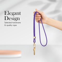 SENLLY Neck Lanyard Strap for Keys, Original Minimalist Design KeyChain and ID Badge Holder