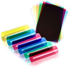 Acetate Sheets A4 OHP Sheet Colour Acetate Clear Film Plastic Light Filter Gel Reading Aid Red, Yellow, Blue, Pink, Green, Clear Thick 100 Micron Reading Aid Red, Yellow, Blue, Pink, Green, Clear (A4 Size - Assorted Colour - 60 Sheets)