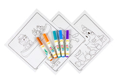 CRAYOLA Color Wonder - Cocomelon Mess-Free Colouring Book (Includes 18 Colouring Pages & 5 Magic Color Wonder Markers)