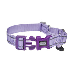 Petiry Martingale Collars with Quick Snap Buckle,Reflective Anti-escape Dog Training Collars for Medium Large Dogs Neck 38-50cm(Lilac,L)