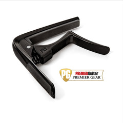 Jim Dunlop 63CBK Trigger Fly Capo Curved, Black, 68 g