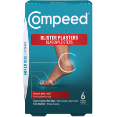 Compeed Mixed Size Blister Plasters, Pack of 6