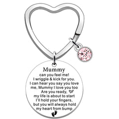 SDOFY Mum to Be Gifts Keyring Mummy to be from Bump to Mummy Pregnancy Gifts Baby Shower Present