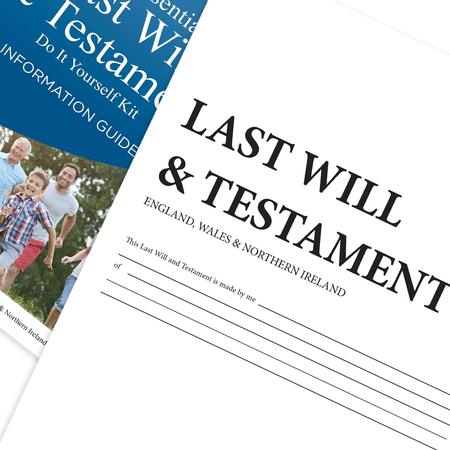 Double Pack Essential Last Will and Testament (DIY Will Kit UK) - Really Simple to Complete & Includes Comprehensive Guide 2023-24 Edition by LegalPath®