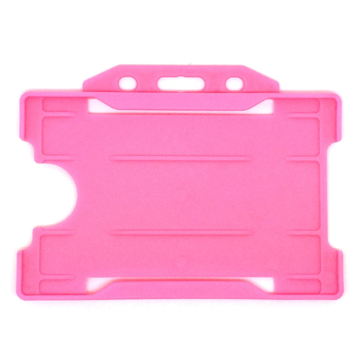 ALG ID Cards - Single Identity Card Pass Badge Holder (Pink)