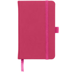 Savvy Bee Premium A6 Notebook New Lined Pocket Hardback Small Journal with pen loop, elastic closure and ribbon marker 196 pages / 98 sheets Notepad Note Book Notes Pad (Pink)