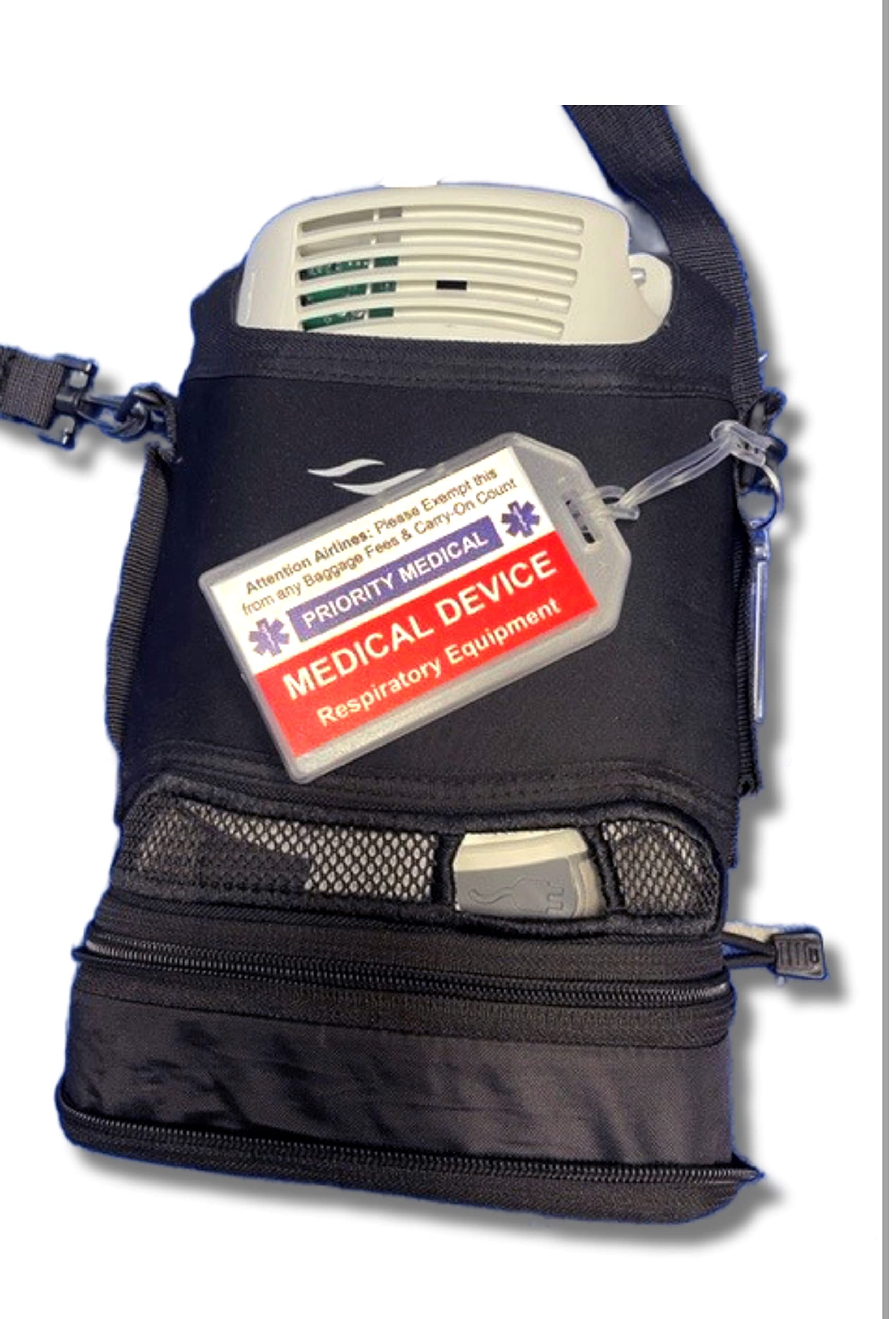 Flight Medical Device Tag Carry On Exemption - Respiratory Devices, Travel Supplies, Bag Tag, Luggage, Medical Alert