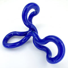 Tangle Jr. Solid Blue - Genuine Fidget - Fidget Toy for Kids and Adults