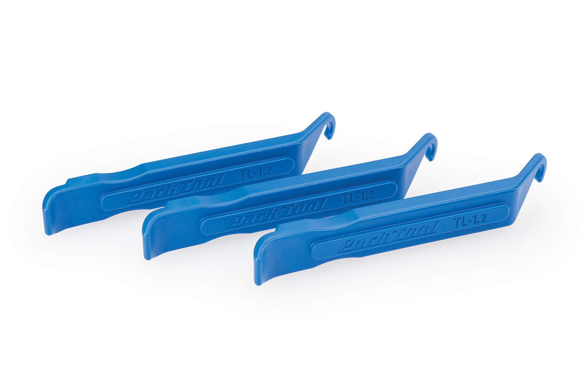 Park Tool TL-1.2 - Tyre Lever Set Of 3 Carded Tool, Blue