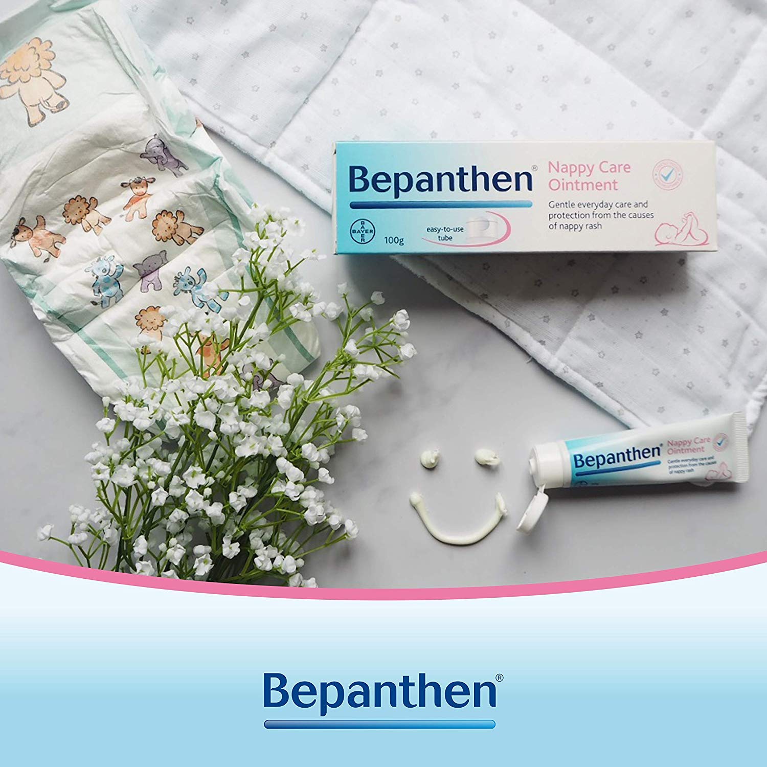 Bepanthen Nappy Care Ointment, 200g (2 x100g)