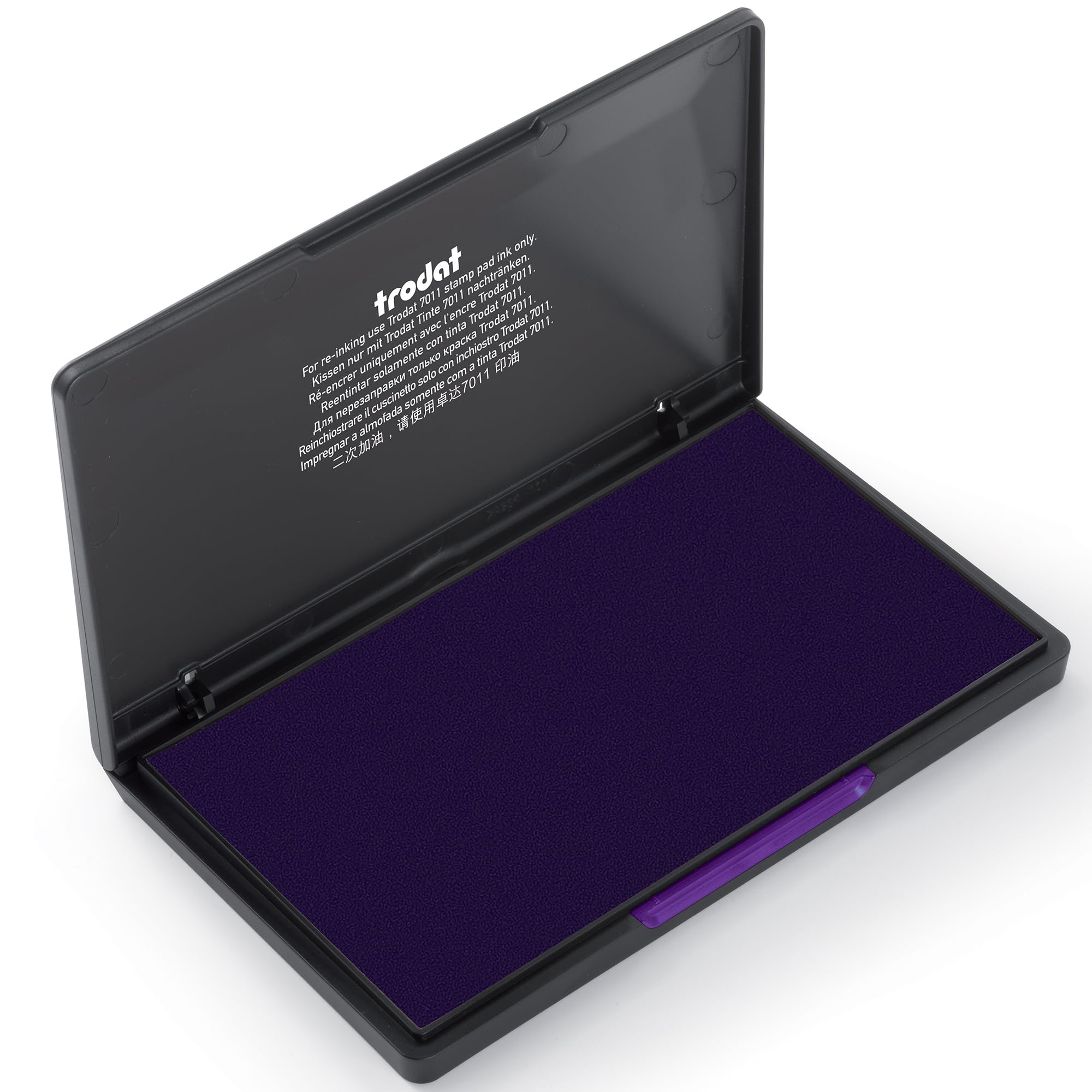 Trodat Large Ink Pad for Traditional Stamps - 158 x 90 mm (Violet)