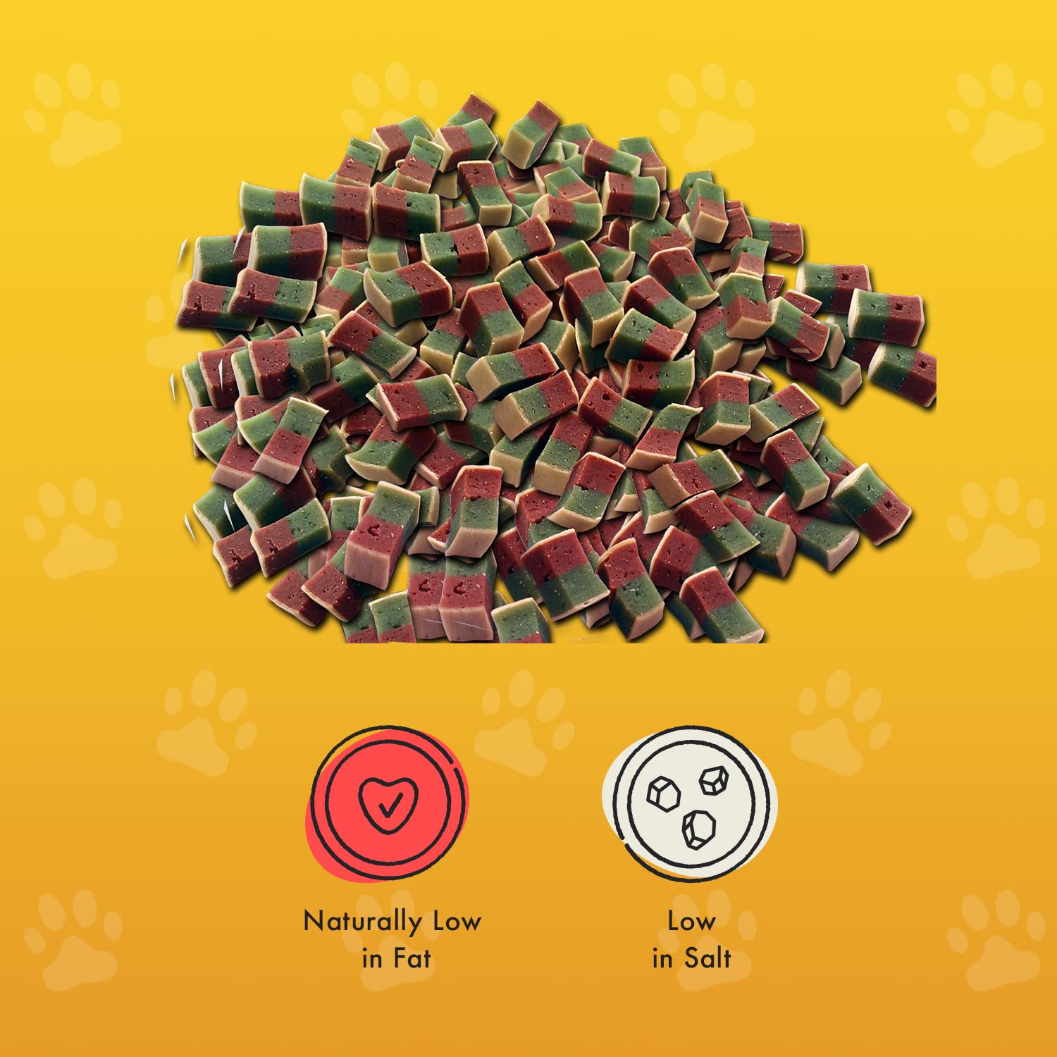 Pet Munchies Sushi Dog Training Treats, Oven Baked Tasty Bites with Natural Real Meat, Low in Fat 150g (Pack of 2)