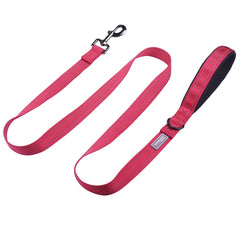 VIVAGLORY Dog Lead, Dog Walking Lead with Comfortable Padded Handle, Reflective for Safety, Heavy Duty Training Lead for Medium & Large Dogs