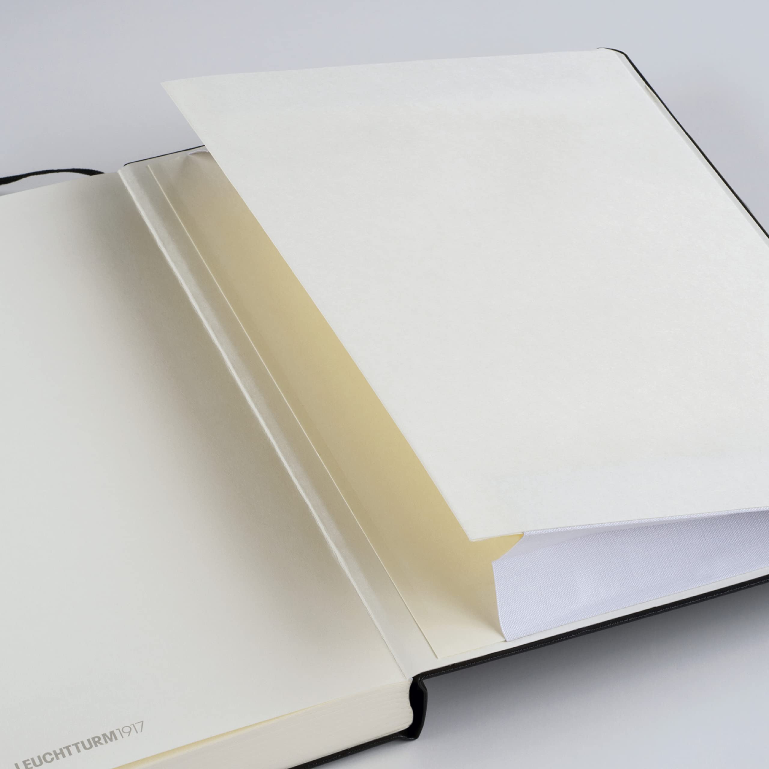 Leuchtturm1917 365484 Notebook Medium (A5), Hardcover, 251 numbered Pages, Plain, Vanilla