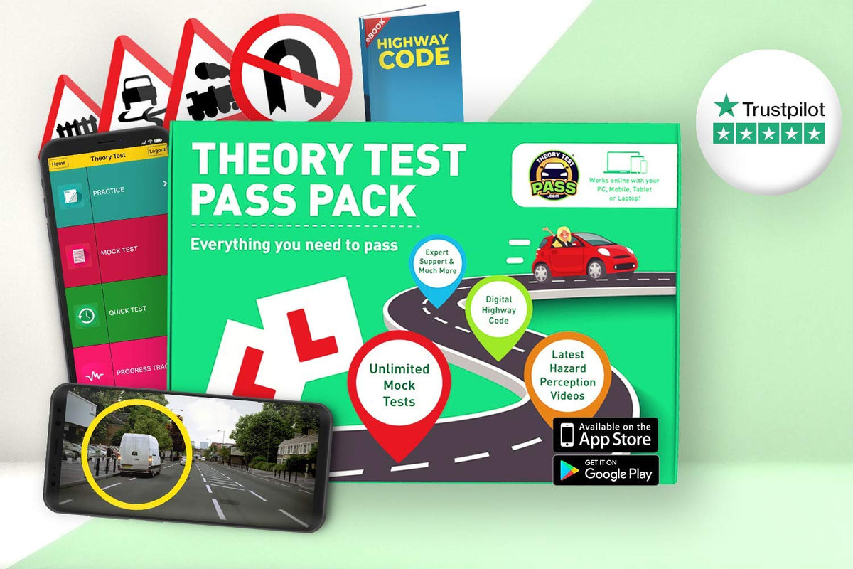 Theory Test Pack 2024 - UK Driving Theory & Hazard Perception