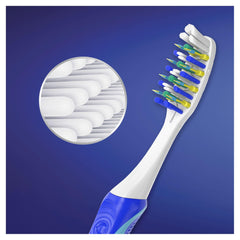 Oral-B Pulsar Pro-Expert 2X Manual Toothbrushes, With Battery Powered Vibrating Bristles For Deeper Reach, Slim Handle, (Colours May Vary)