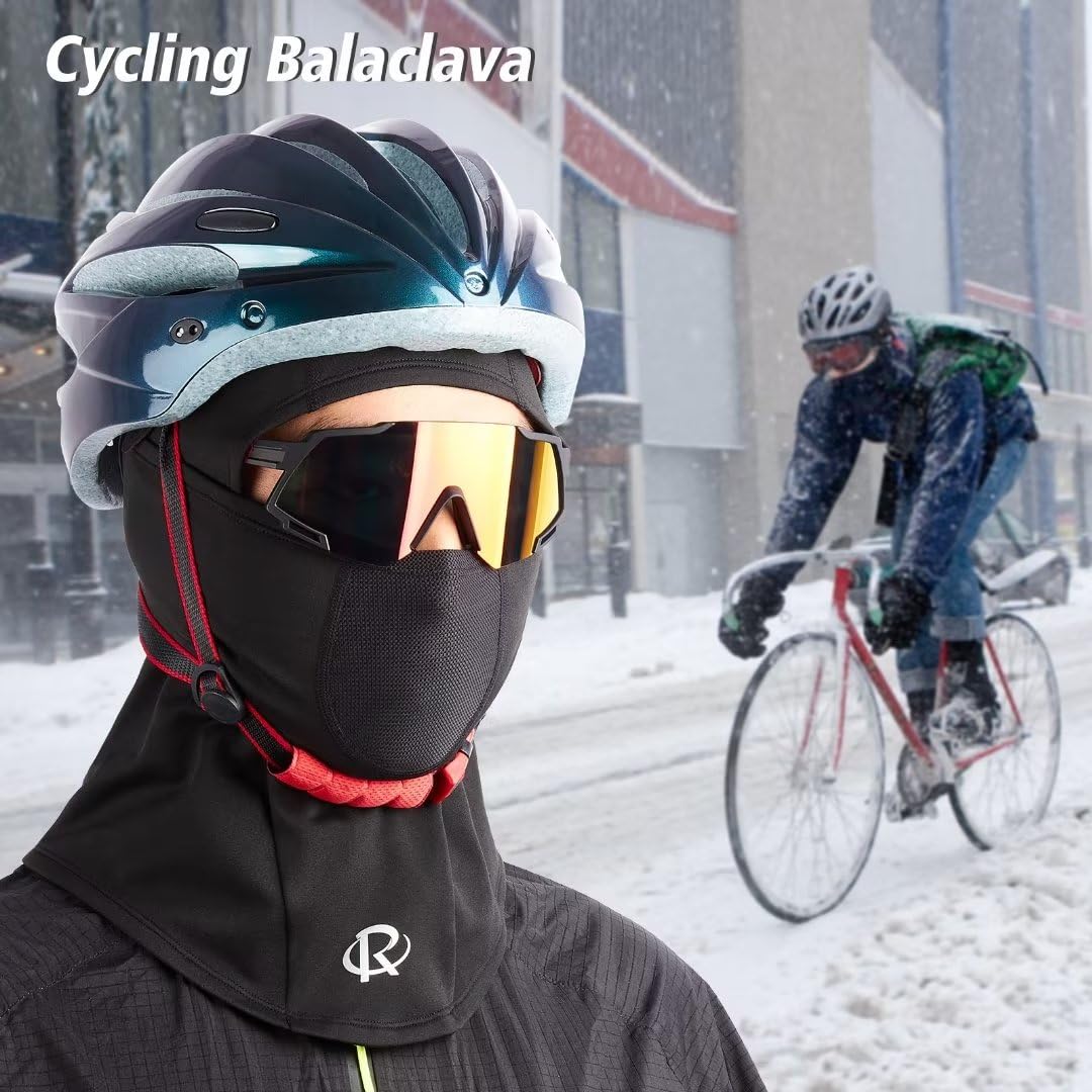 ROTTO Balaclava Face Mask Ski Mask Winter Polar Fleece Lined for Motorcycle Skiing Cycling Men Women