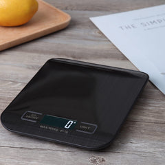 Torchtree Kitchen Scales, 22lb Food Scale with Batteries, 5 Units with Tare Function, Touch Button, Backlit LCD, Black-10kg