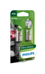 Philips 0730520 12821LLECOB2 LongLife EcoVision R5W Indicator Lamp 2 Pieces in Blister Pack