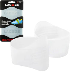 Laceeze Band Original Translucent fits shoe size C13 – UK 6.5 keeps laces tied during sport, football, rugby, hockey