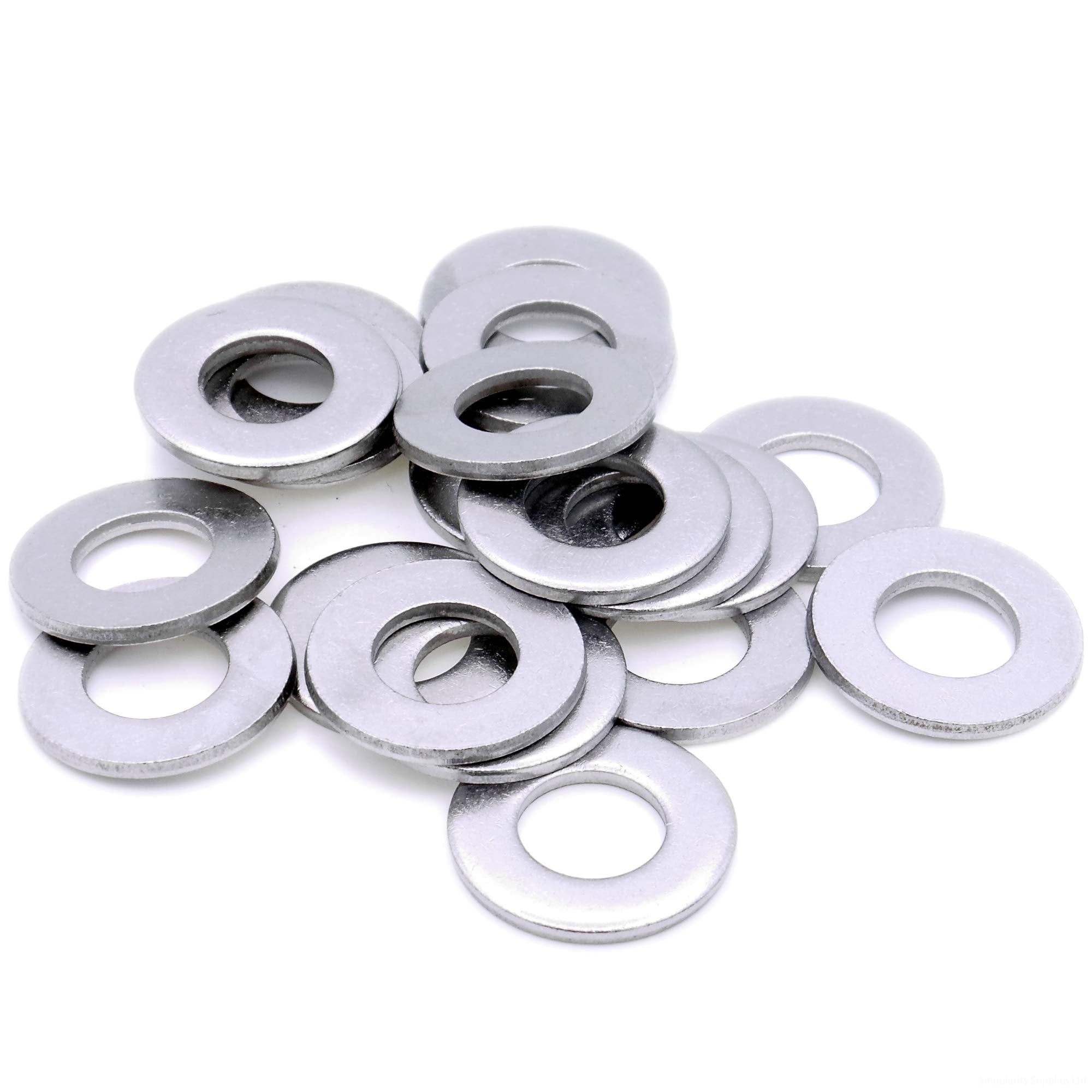 M8 (8mm) Flat Washer (Form A) - Stainless Steel (A2) (Pack of 20)