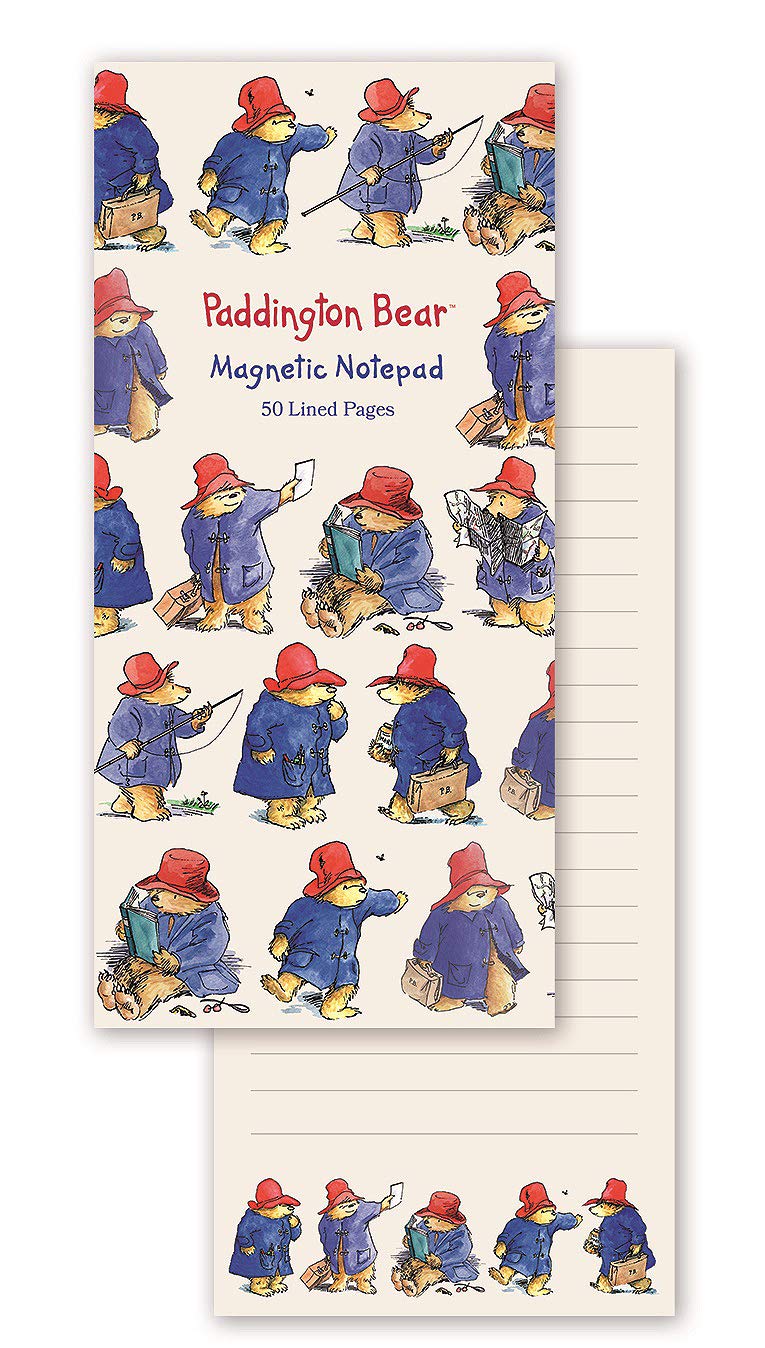 Museums & Galleries Paddington Bear Magnetic Fridge Shopping To-Do List Notepad