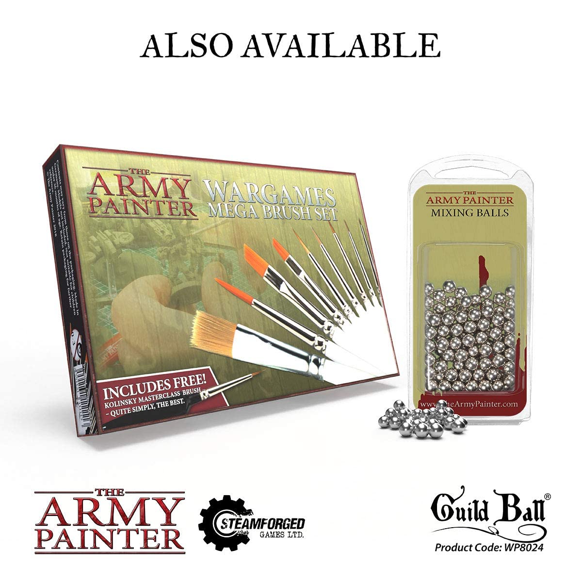 The Army Painter Paint Mixing Balls - Rust-proof Stainless Steel Paint Mixing Balls for Mixing Model Paints - Stainless Steel Mixing Agitator Balls and Paint Balls, 5.5mm/apr. 0.22”, 100 Pcs