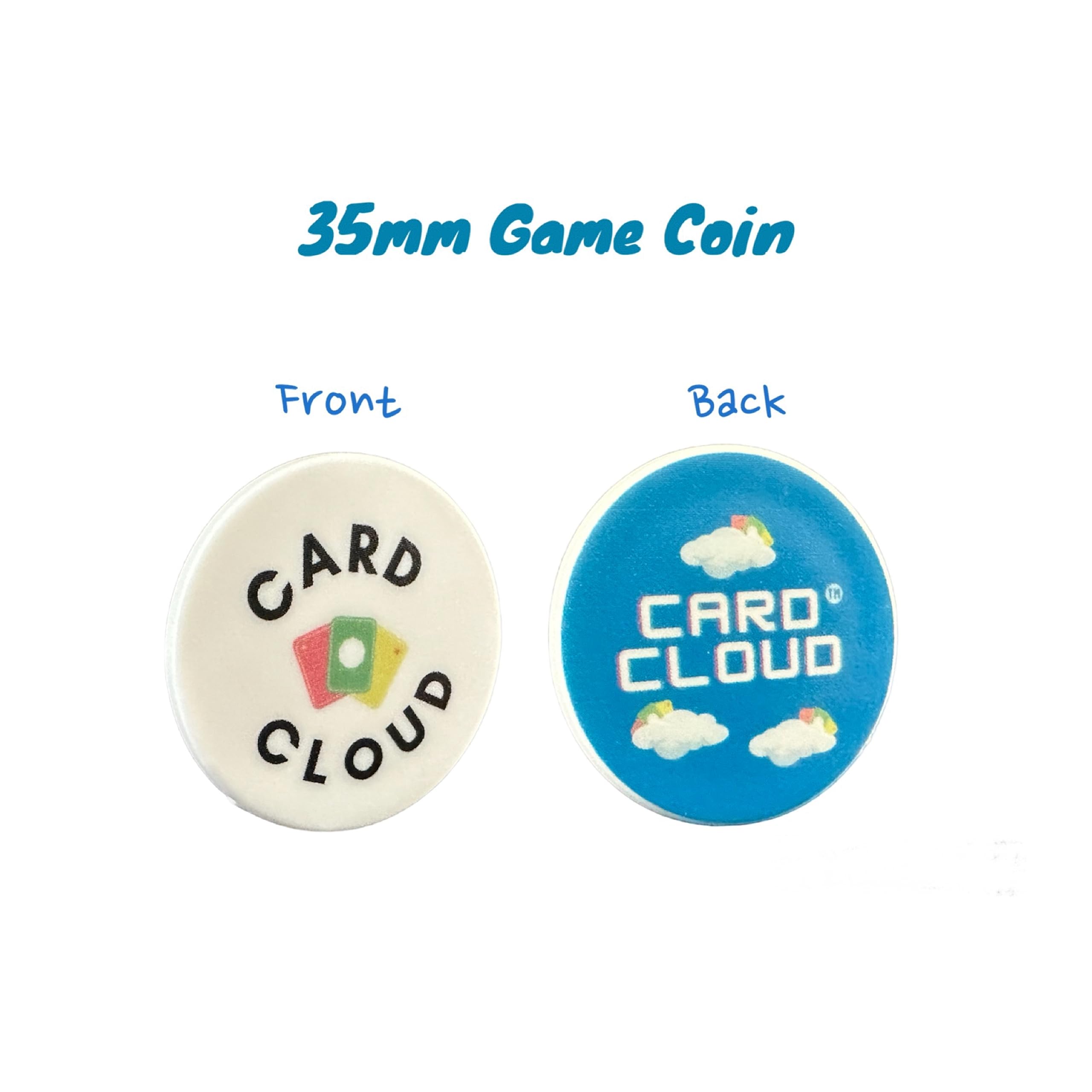 Card Cloud - Pack of 50 Cards Bundle - Features Holo & Rare Cards - Includes  inchesCardCloud inches Game Coin - Compatible with Pokemon Cards & Dedicated Table Top Games