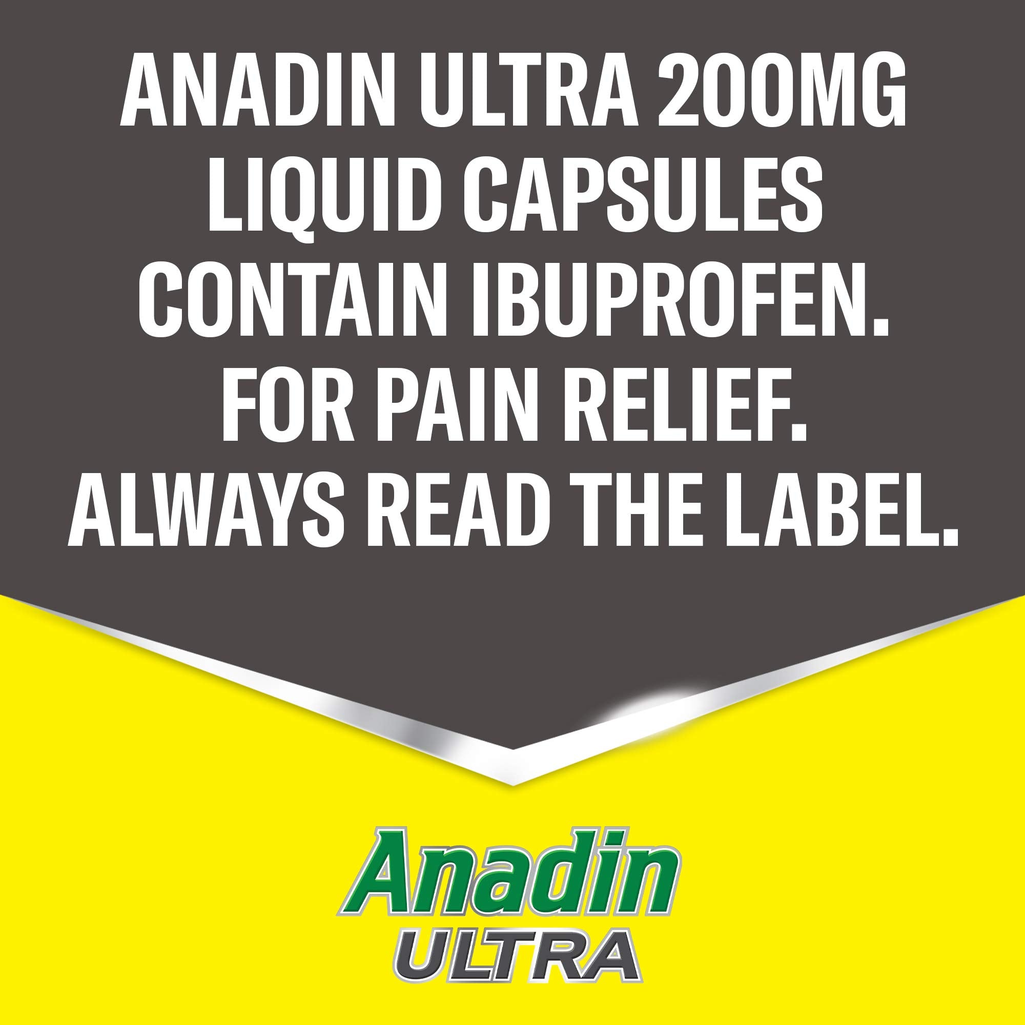 Anadin Ultra Ibuprofen Pain Relief Capsules 16s