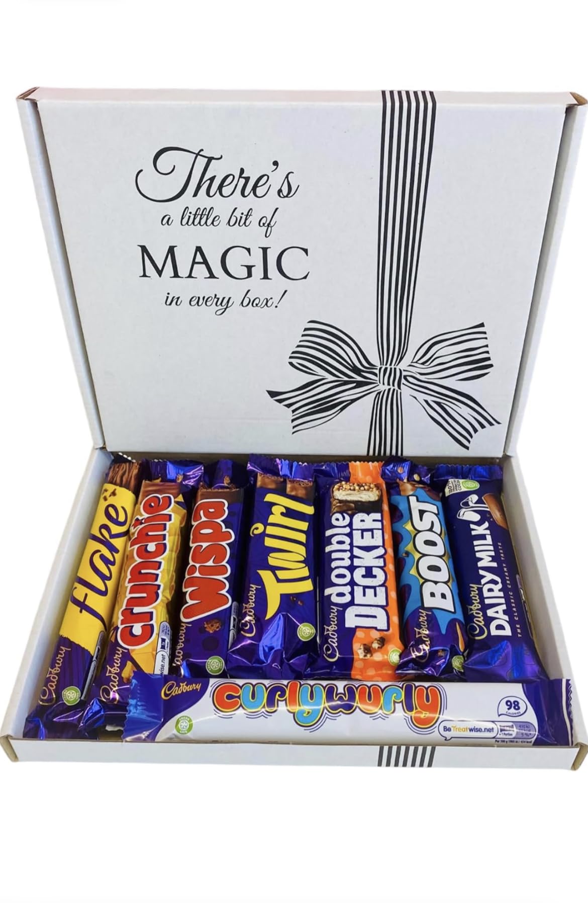 Cadbury Dairy Milk Gift Box, Luxury Cadbury Chocolate Selection, Perfect for Special Occasions, 8 Full Bar Chocolate Set (Cadbury Chocolate Gift Box)