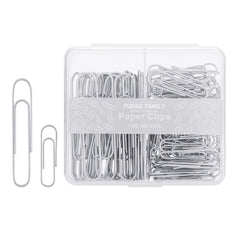 Paper Clips Assorted Sizes, Large Paper Clips, Small Paper Clips, Paper Clip, Paperclips, 100 Clips/Box