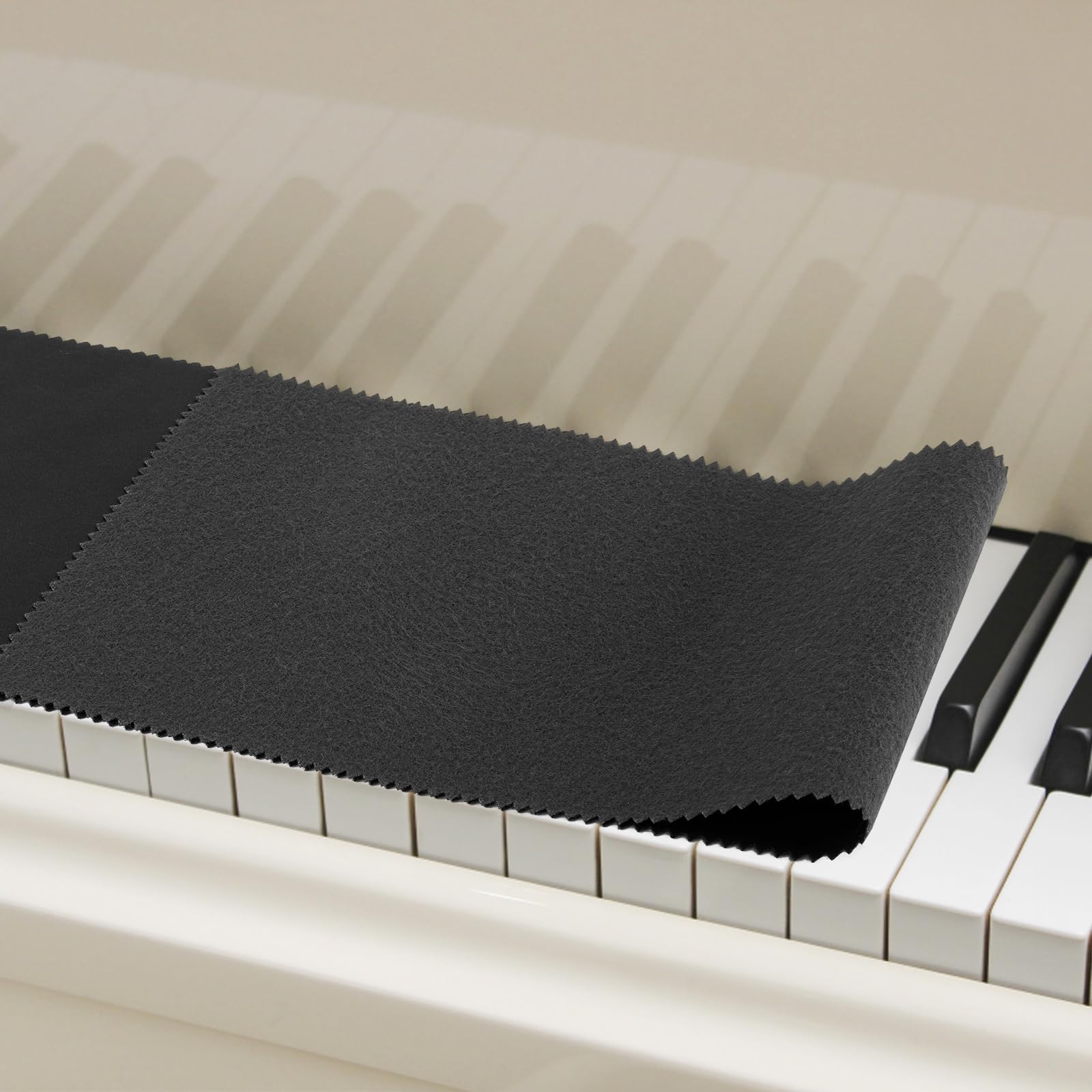 Piano Keyboard Anti-Dust Cover, High Technology Fabric Key Cover Soft Dustproof Piano Keyboard Cover Cloth for 88 Keys Electronic Keyboard