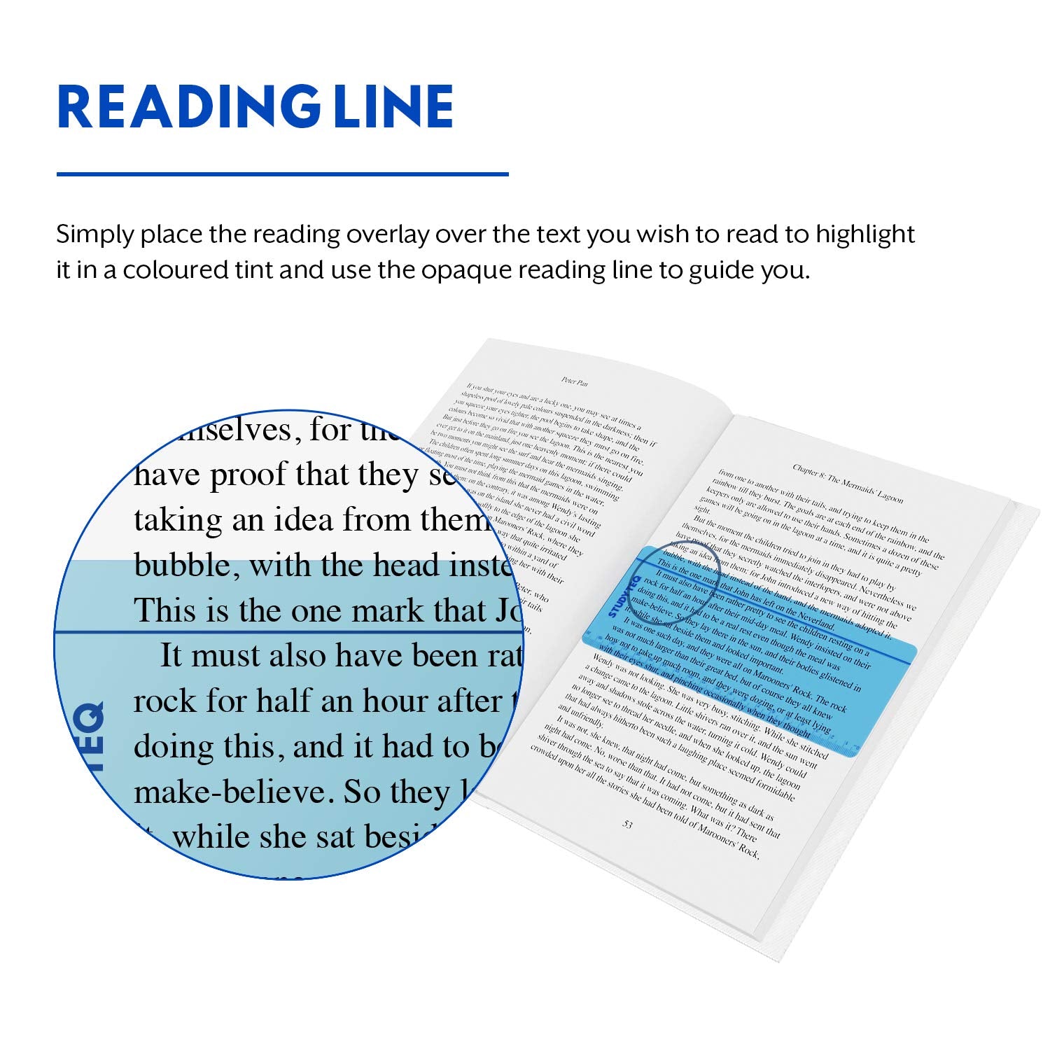 Studyteq 15 x Professional Dyslexia Coloured Reading Overlays And Rulers and Protective Case   Reading Tracking Rulers for Visual Stress, Dyslexia, Irlens Syndrome, and ADHD