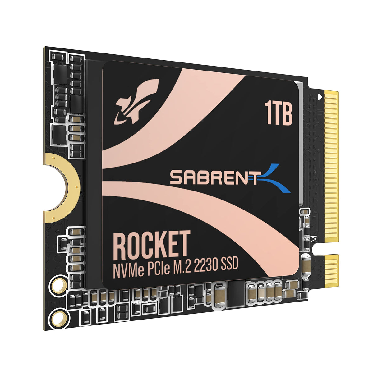 SABRENT 2230 M.2 NVMe Gen 4 1TB SSD 4750MB/s Read PCIe 4.0 X4 Internal Solid State Drive Compatible with Steam Deck, surface pro, PCs, NUCs, and Laptops [SB-2130-1TB]