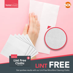 5pk Lint Free Cleaning Cloths   Lint Free Cloths for Oiling Wood, Cleaning Screens, Reusable and Easy to Clean Lint Free Cleaning Cloth, Lint Free Rags, Lint Free Cloths for Cleaning, Lint Free Cloth