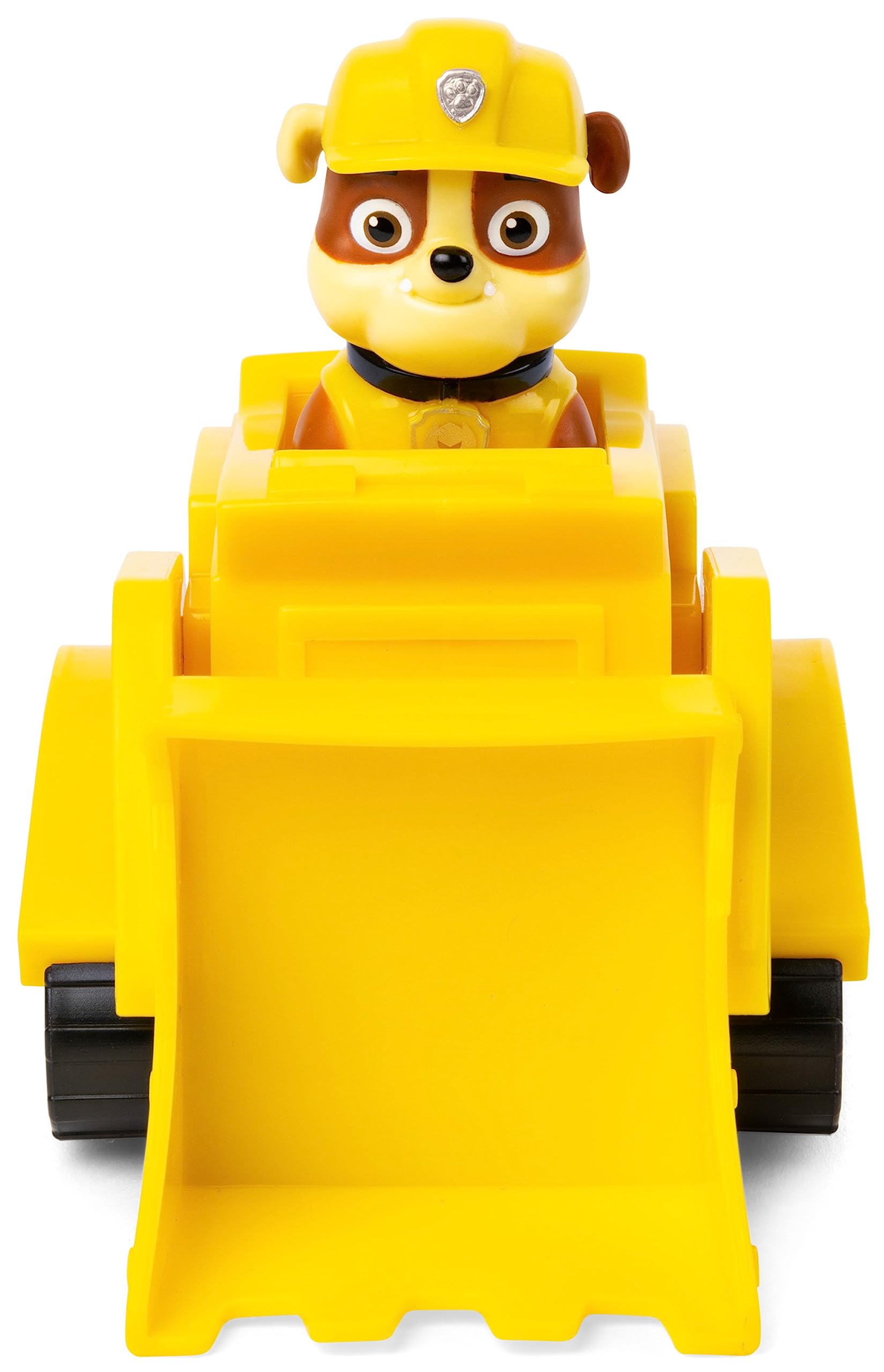 PAW Patrol, Rubble’s Bulldozer Vehicle with Collectible Figure, for Kids Aged 3 Years and Over