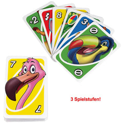 UNO Junior Card Game with 45 Cards, Gift for Kids 3 Years Old & Up, GKF04